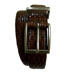 Greg Norman Brown Belt 36” Italian Calfskin